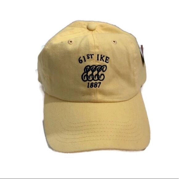 NWT 61st Ike Championship Baseball Cap In Yellow - Picture 1 of 7